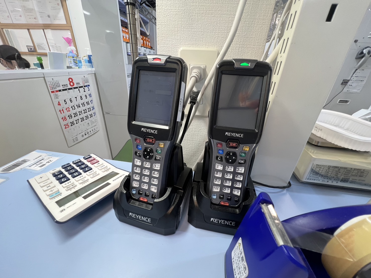 PDAが導入されています！