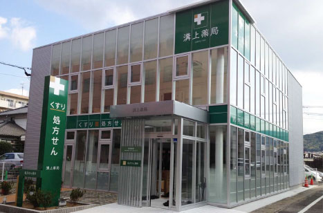 記念病院前